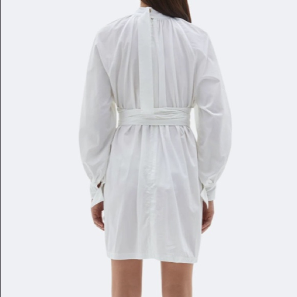 Gathered Neck Belted Mini Dress
Bassike - Picture 4 of 9